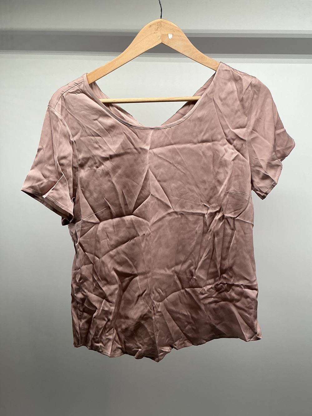 Washable Stretch Silk Tee